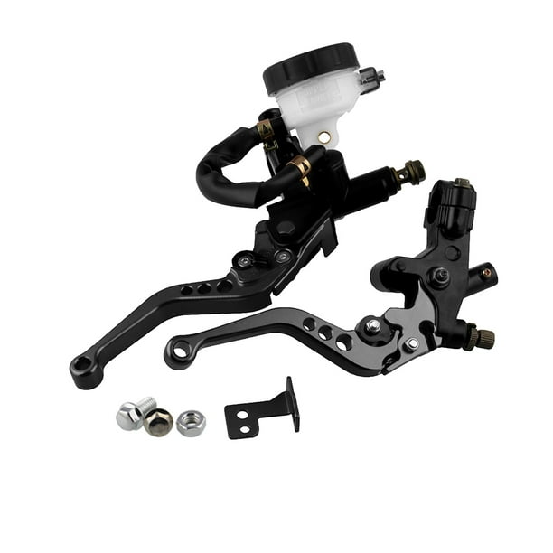 7/8'' Clutch Brake Levers Master Cylinder Reservoir Set Fit For Honda Motorcycle 7/8'' Clutch Brake Levers Master Cylinder Reservoir Set Fit For Honda Motorcycle